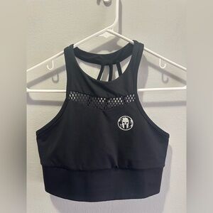 Craft Women's Black Crop Top small